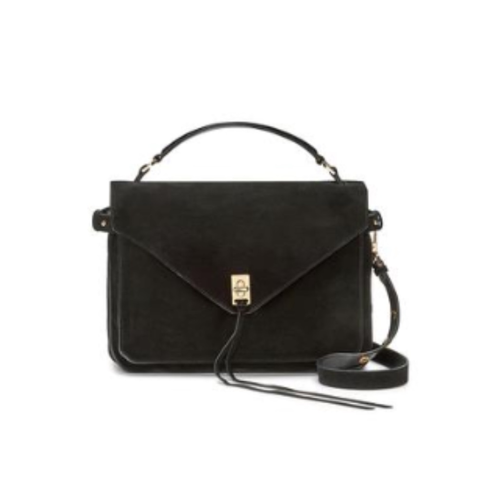 NWOT Rebecca Minkoff Black Darren Messenger